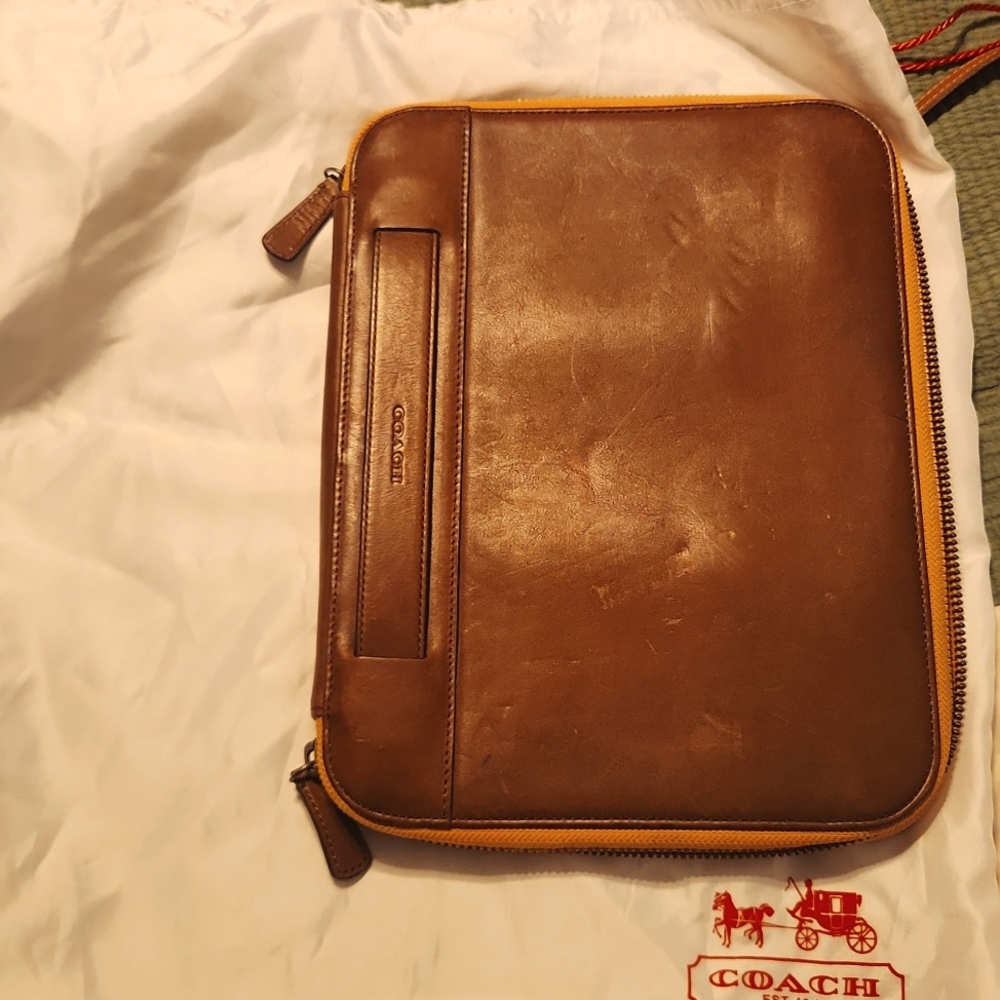 Coach i pad case